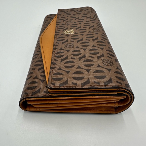 LOUIS QUATORZE LEATHER  TRIFOLD LONG WALLET - Picture 5 of 11